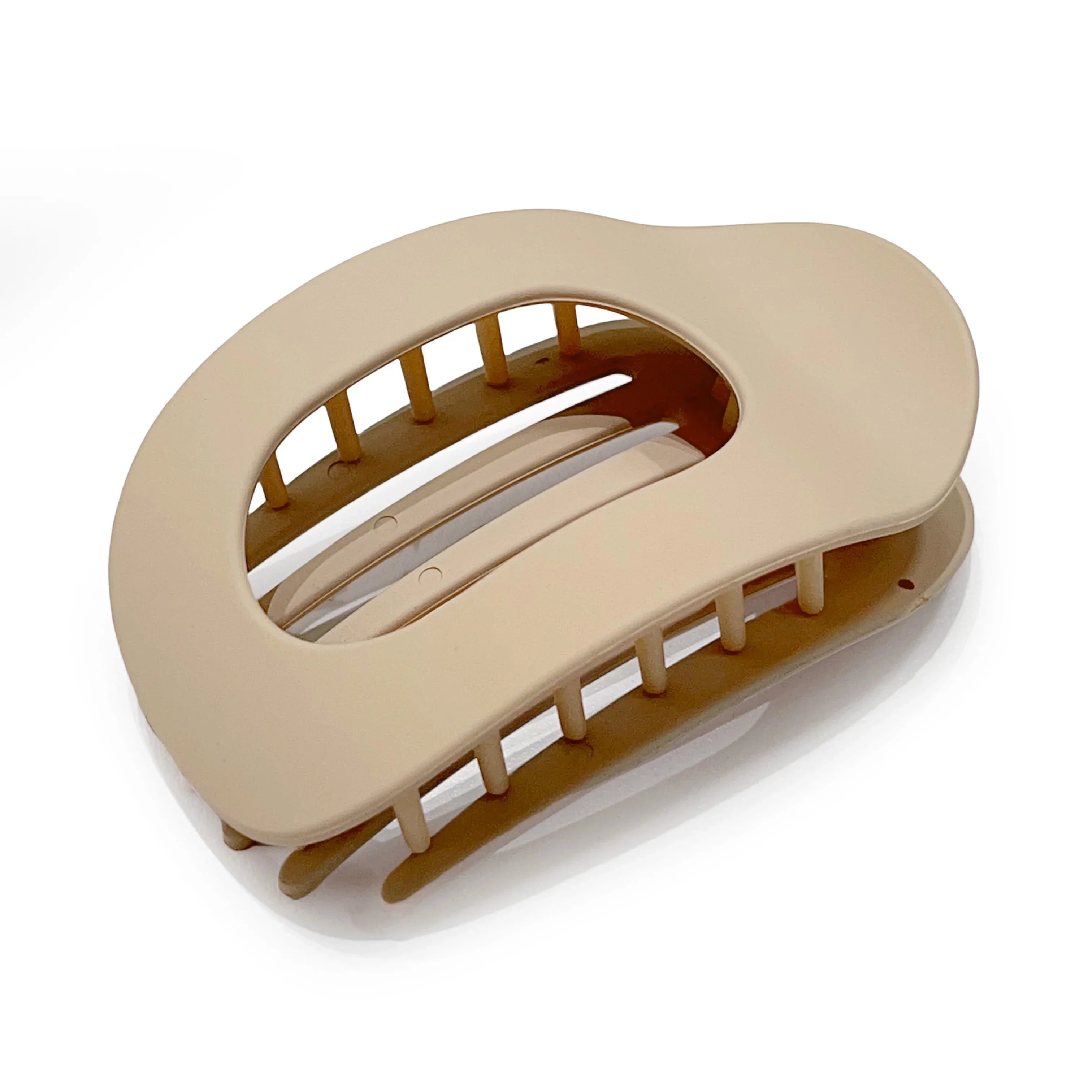 Flat Curved Claw Clip for Women Acrylic Thick Hair